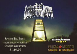 Scorch The Earth Musa-Vintti 31.10.2026