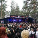 Legendaarinen Jyrkkäkosken kelohonkainen päälava.