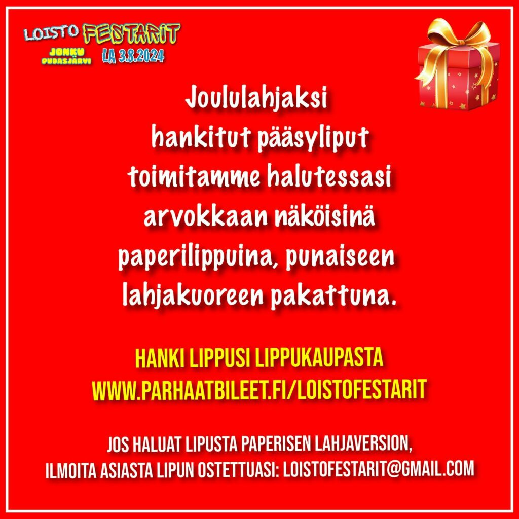 JOULULAHJAIDEA: JOULUN TOIVOTUIN PUNAINEN KUORI! JOULULAHJAIDEA: JOULUN TOIVOTUIN PUNAINEN KUORI!