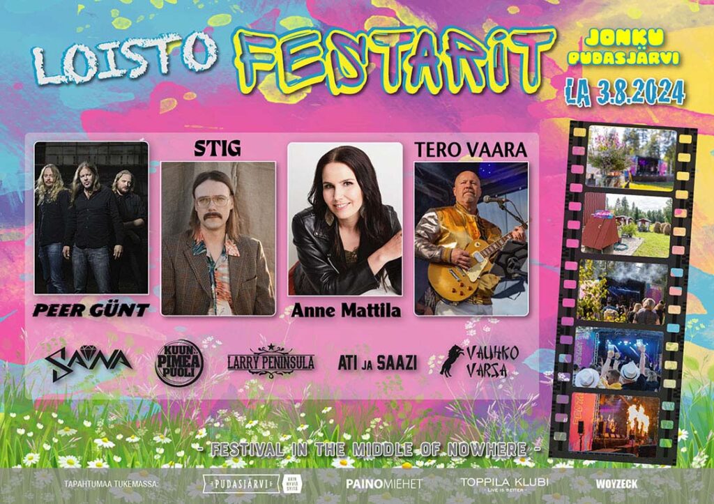 LOISTO FESTARIT PEER GÜNT, STIG, ANNE MATTILA, TERO VAARA