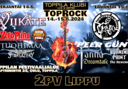 Kahden päivän liput myyntiin!