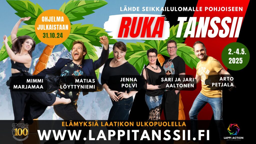 Ruka Tanssii 2.-4.5.2025 Ruka Tanssii 2.-4.5.2025