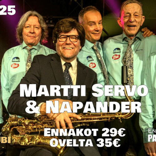 Martti Servo & Napander Toppila Klubi 19.12.2025 Martti Servo & Napander Toppila Klubi 19.12.2025
