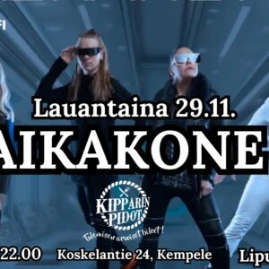 Aikakone 29.11.2025 Kipparin Pidot