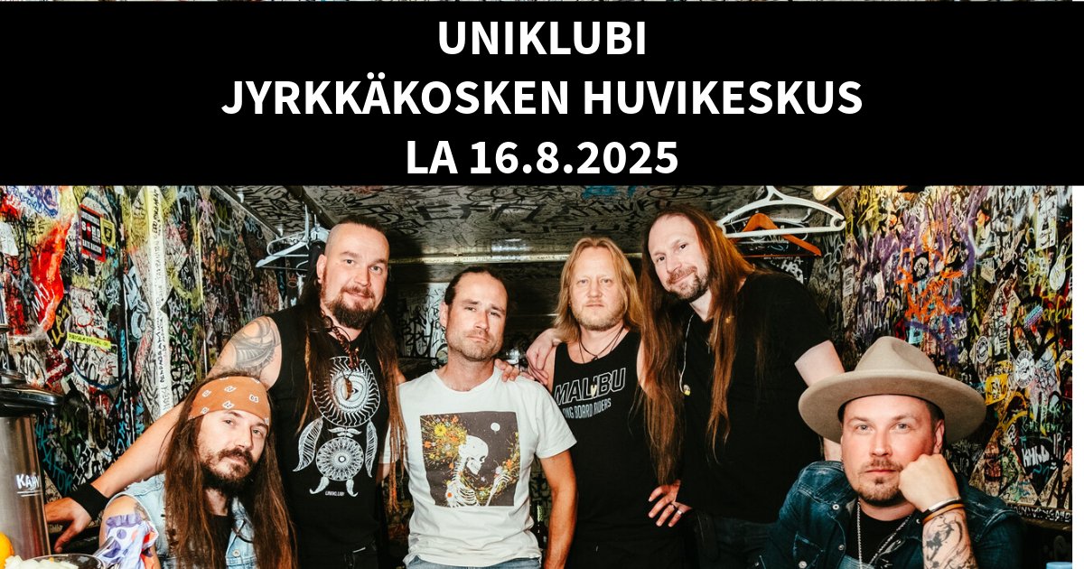 Uniklubi Jyrkkäkoski 16.8.2025