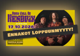 Syksyn viides loppuunmyyty keikka
