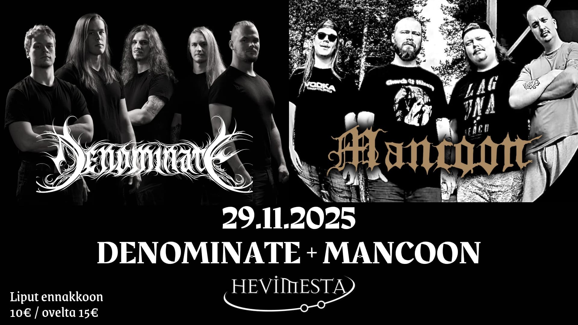 Denominate + Mancoon 29.11.2025