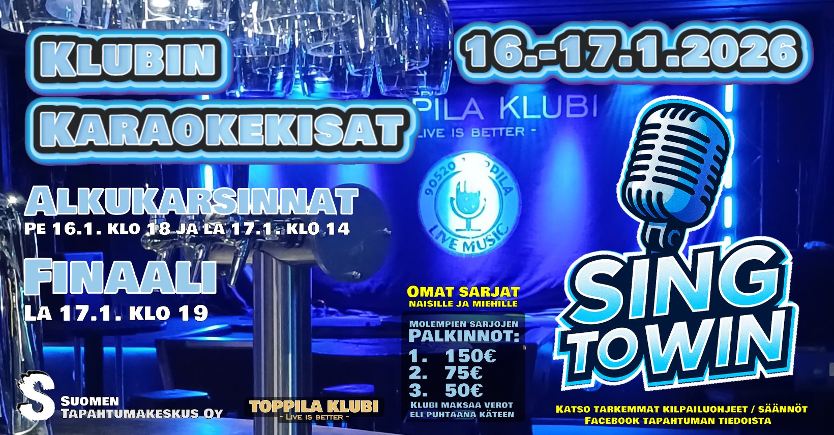 Klubin Karaokekisat 2026