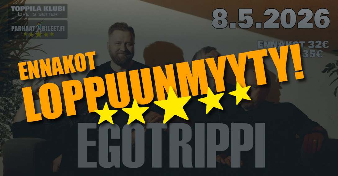 Egotrippi Toppila Klubi 8.5.2026