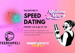 Valentine’s Speed Dating 13.2.2026