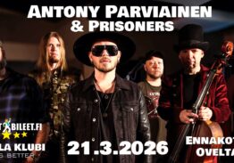 Antony Parviainen & The Prisoners Toppila Klubi 21.3.2026