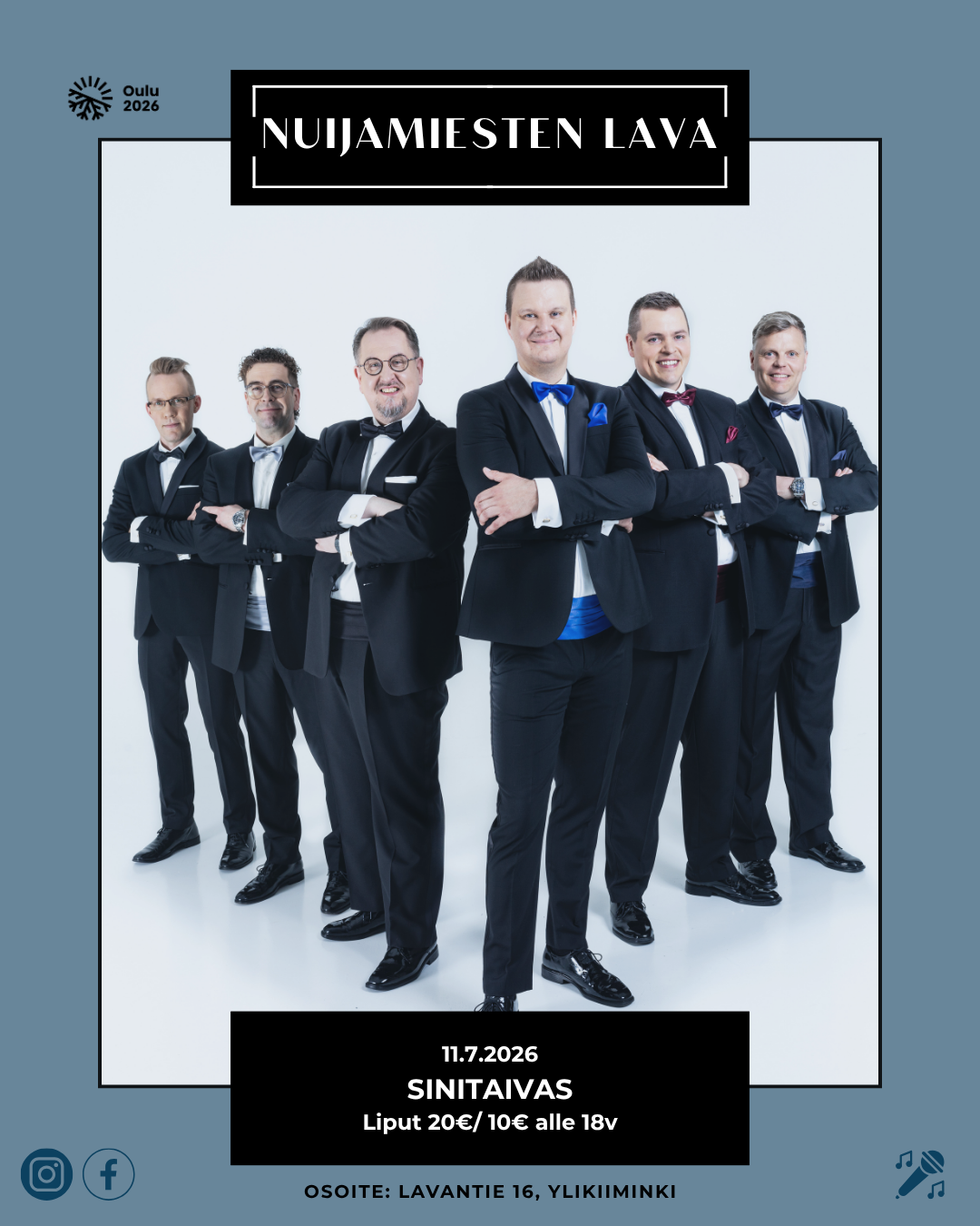 Sinitaivas Nuijamiesten lava 11.7.2026