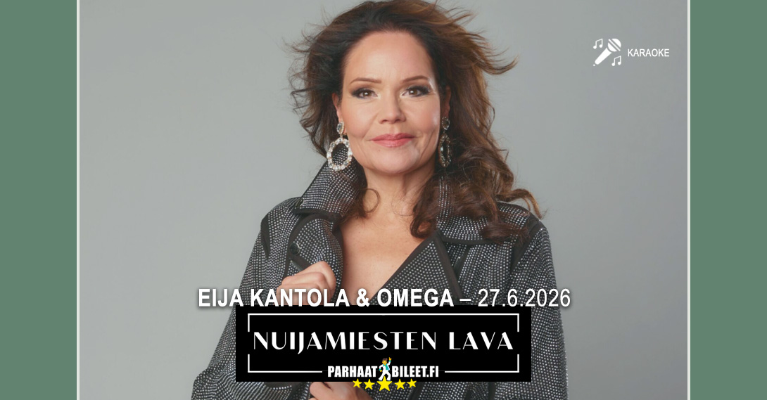 Eija Kantola & Omega Nuijamiesten lava 27.6.2026