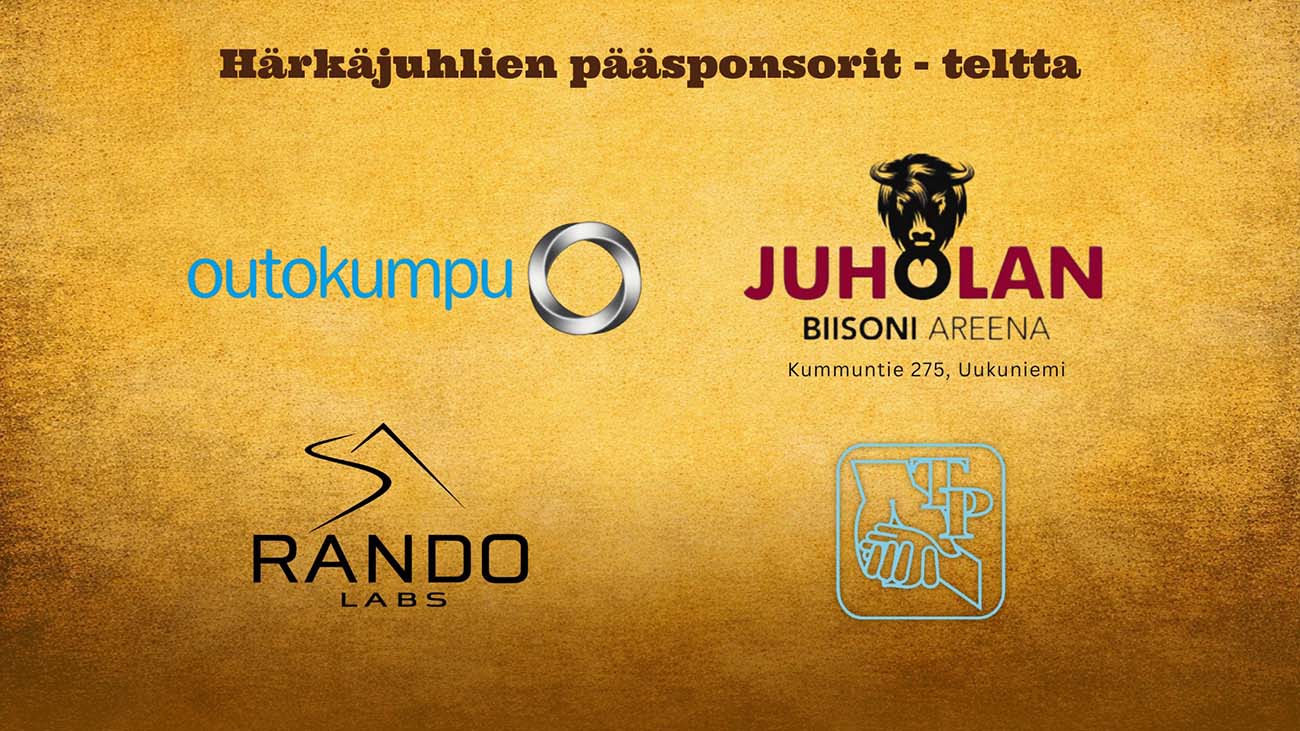 HÄRKÄJUHLAT SPONSORIT HÄRKÄJUHLAT SPONSORIT