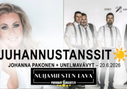 Johanna Pakonen & Unelmavävyt 20.6.2026