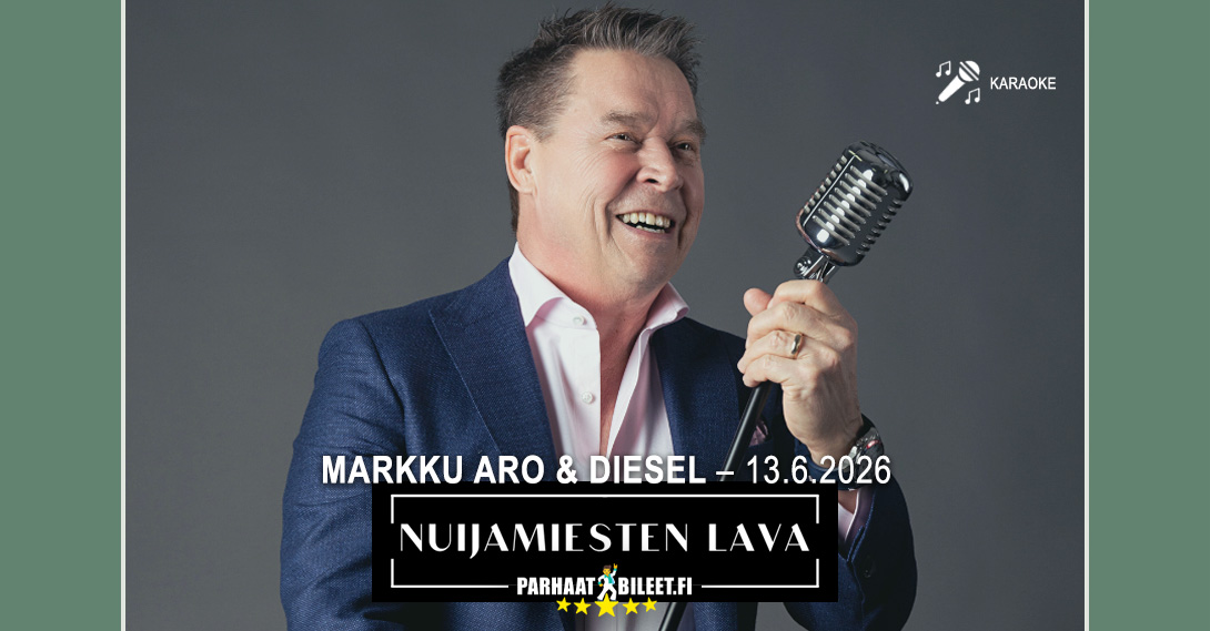 Markku Aro & Diesel Nuijamiesten lava 13.6.2026