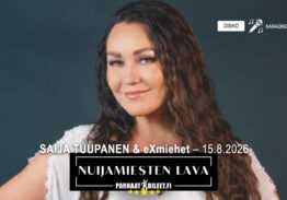 Saija Tuupanen & eXmiehet Nuijamiesten lava 15.8.2026