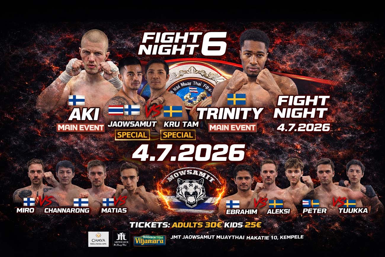 Fight Night 6 – 4.7.2026