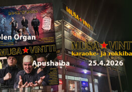 Stolen Organ + Abushaiba Musa-Vintti 25.4.2026