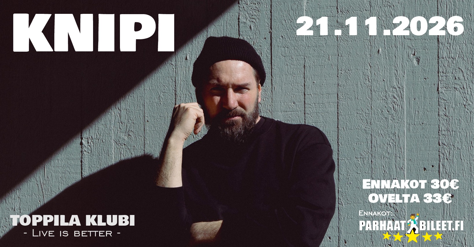 KNIPI Toppila Klubi 21.11.2026