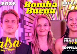 Bomba Buena Live-Salsa Night 18.7.2026