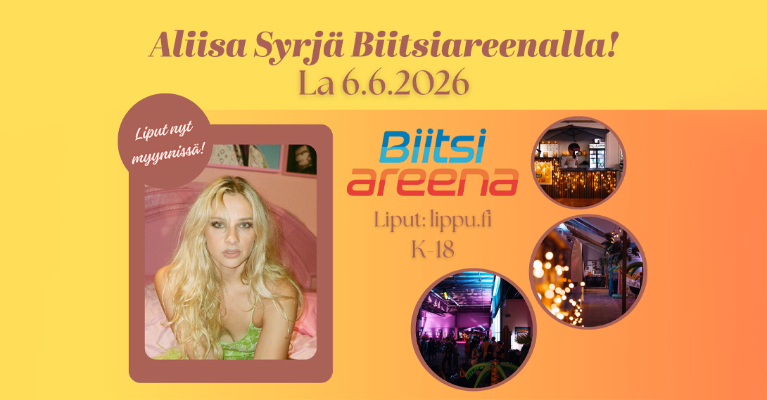 Aliisa Syrj Biitsiareena Oulu 6 6 2026 Parhaatbileet fi