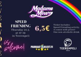 Speed Friending Teerenpeli 21.5.2026