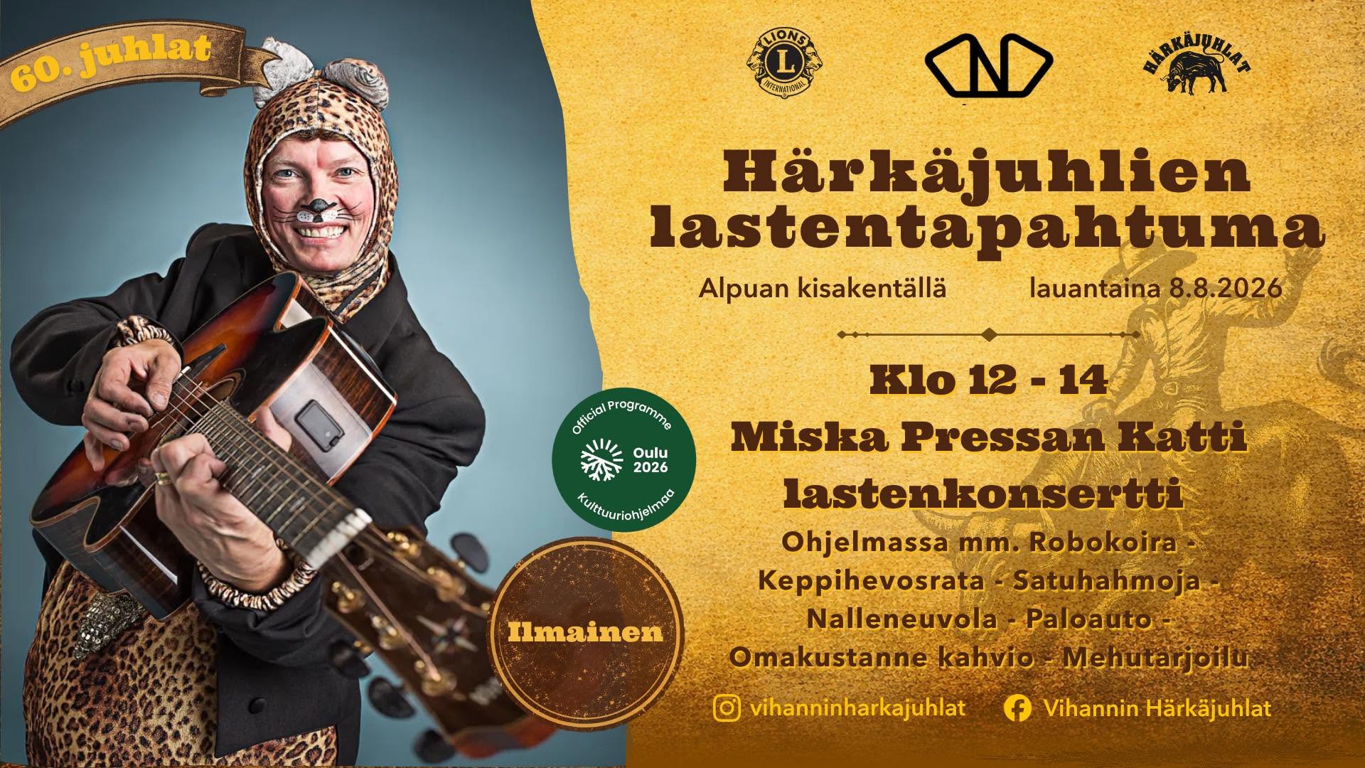 Miska Pressan Katti Vihanni Härkäjuhlat Miska Pressan Katti Vihanni Härkäjuhlat