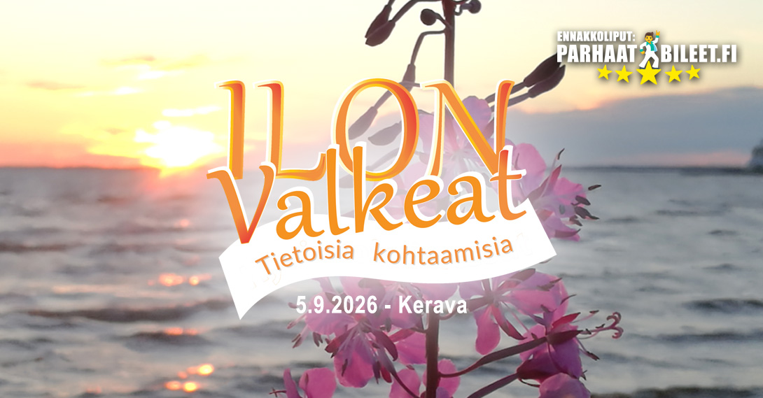 ILON VALKEAT KERAVA 5.9.2026