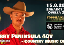 Larry Peninsula Toppila Klubi 15.8.2026