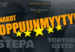 Stepa & Tohtori Getto Toppila Klubi 3.10.2026