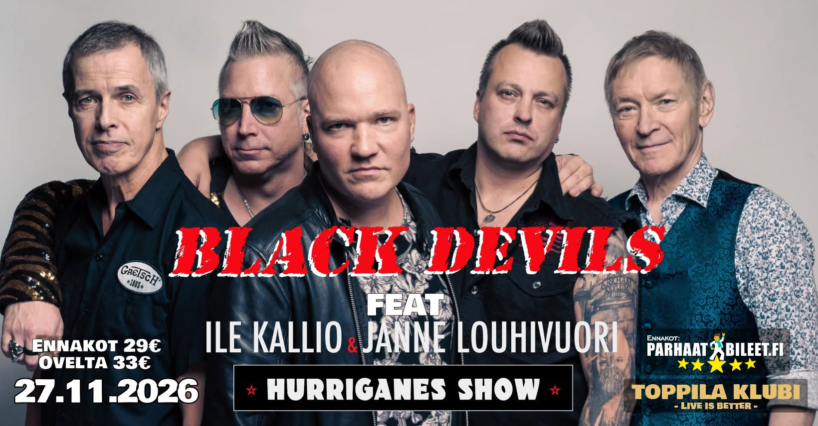 Black Devils Oulu Toppila Klubi 27.11.2026