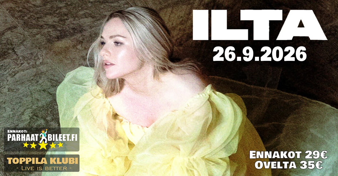 Ilta Toppila Klubi 26.9.2026