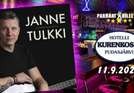 Janne Tulkki & Tulinen sydän Kurenkoski 11.9.2026