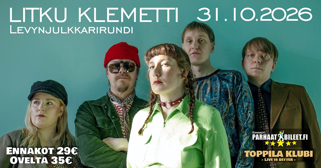 Litku Klemetti Oulu Toppiila Klubi 31.10.2026