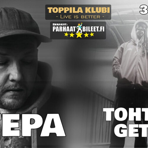 Stepa & Tohtori Getto Toppila Klubi 3.10.2026