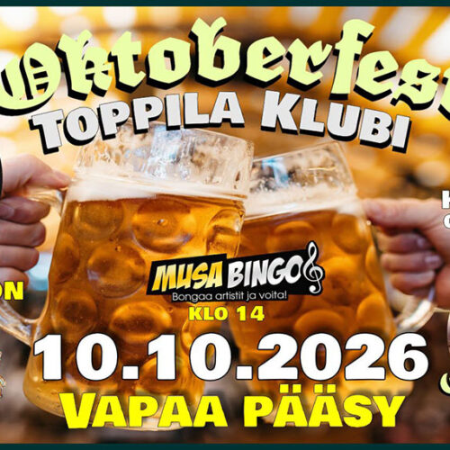 Klubin oktoberfest 2026
