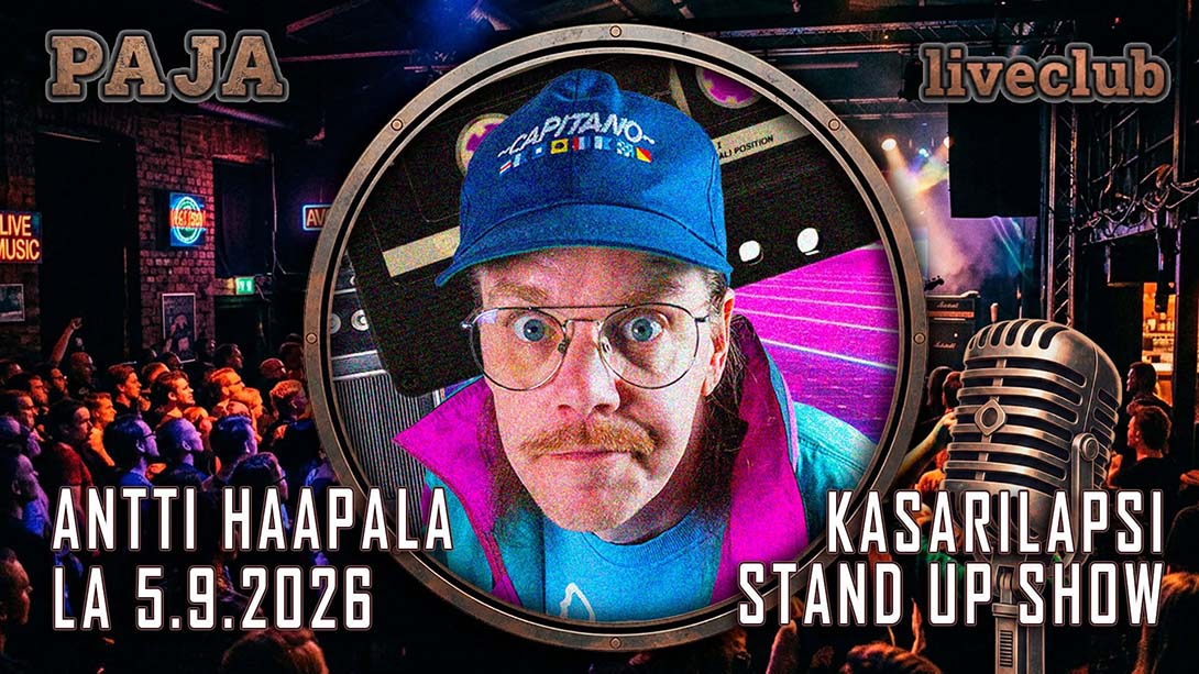 Antti Haapala Paja Liveclub 5.9.2026