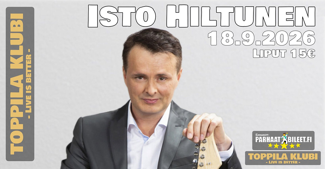 Isto Hiltunen Oulu Toppila Klubi 18.9.2026