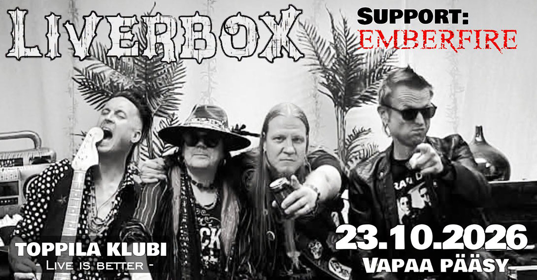 Liverbox & Emberfire Toppila Klubi 23.20.2026