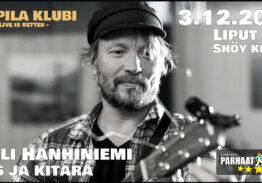 Pauli Hanhiniemi – Mies ja kitara Toppila Klubi 3.12.2026