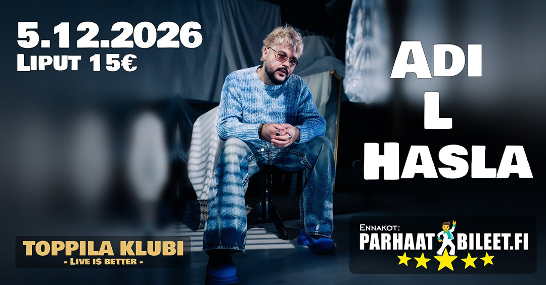 Adi L Hasla Toppila Klubi Oulu 5.12.2026
