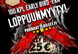 Early Bird -liput loppui