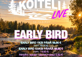 Säästä Early Bird -lipuilla!