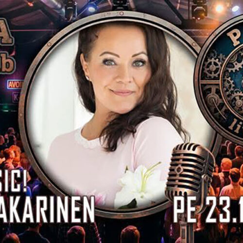 PAJA liveclub: Heidi Pakarinen 23 October 2026